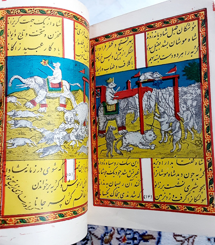 کتاب موش و گربه مصور