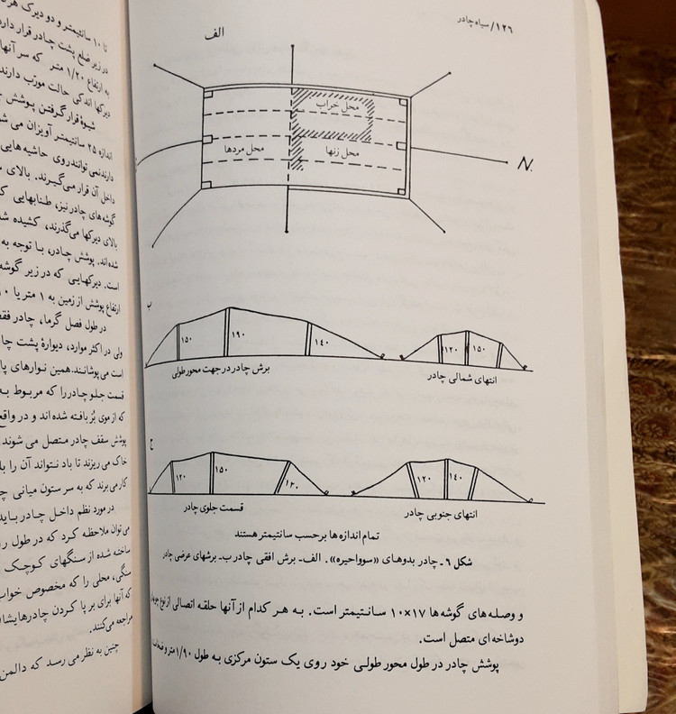 سیاه چادر مسکن کوچ نشینان و نیمه کوچ نشینان